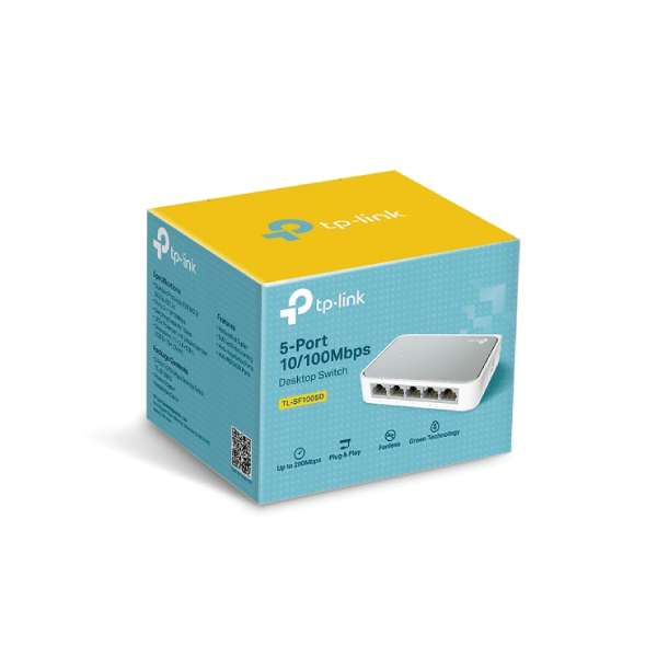 Tp-Link 5-Port 10/100Mbps Desktop Switch (TL-SF1005D)