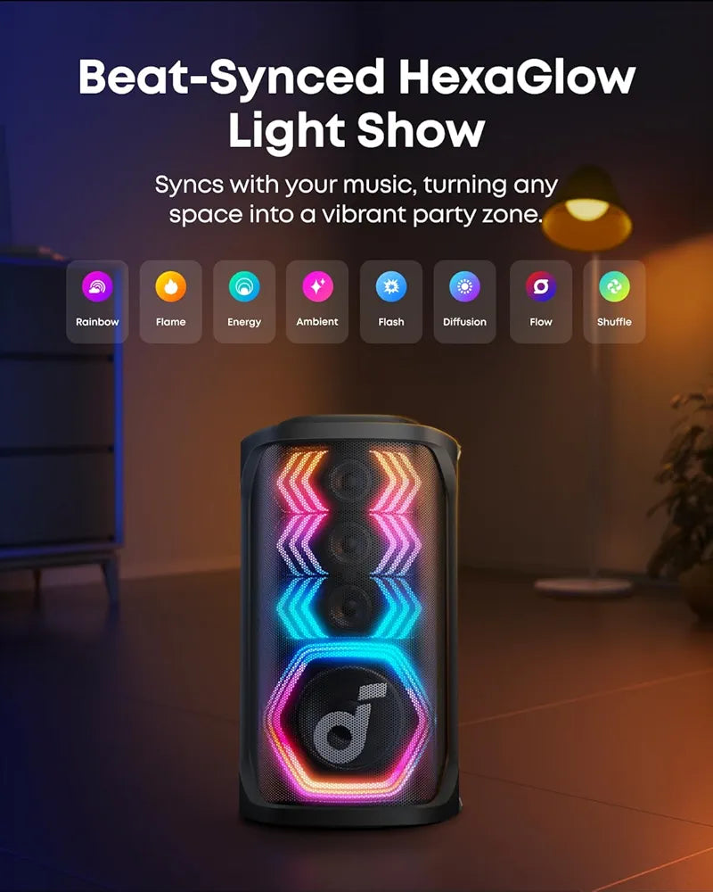 Anker Rave 3s Portable Bluetooth Party Speaker