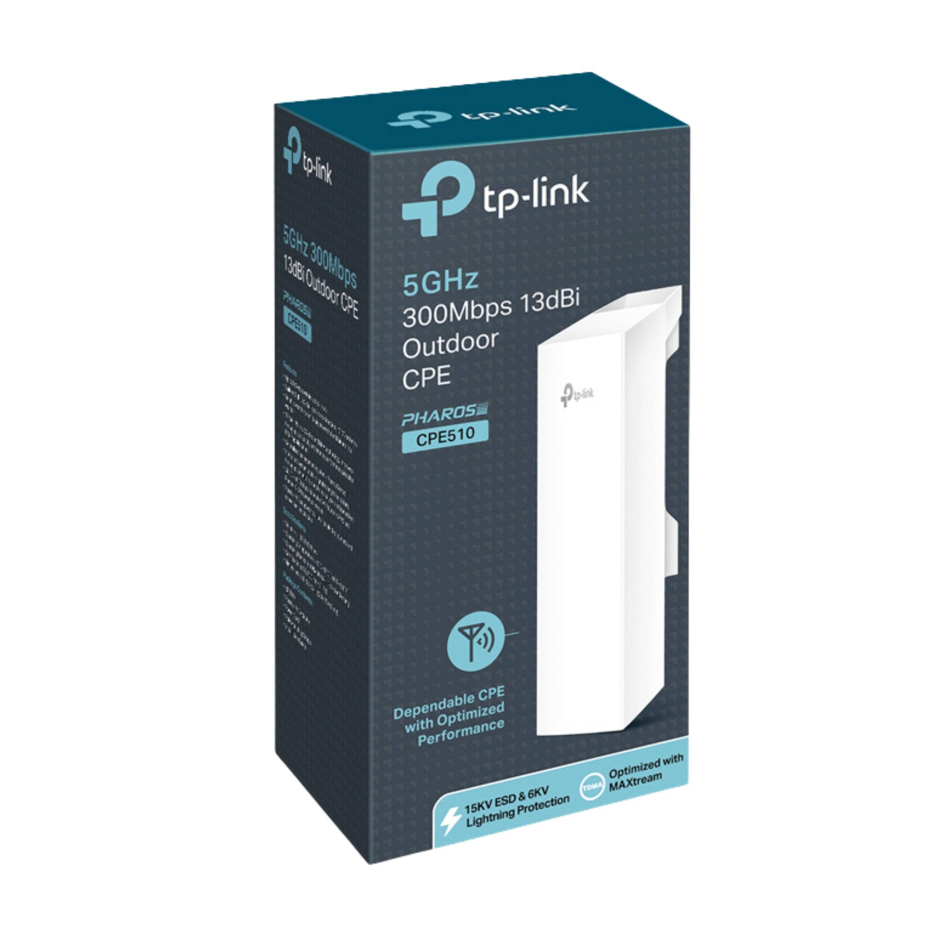 TP-Link Pharos CPE510 5GHz 300mbps 13 dBi Outdoor CPE